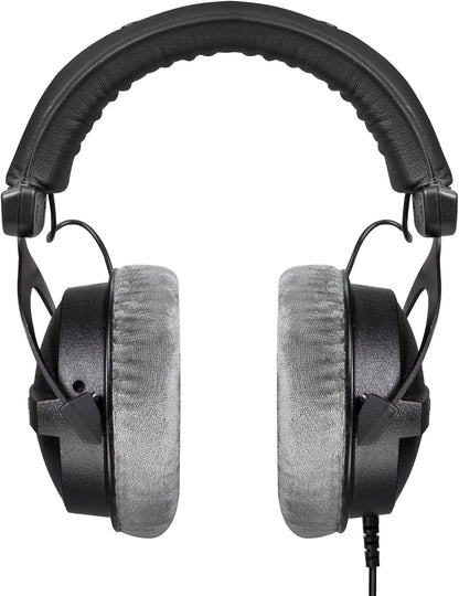 DT 770 PRO 80 Ohm Over-Ear Studio Headphones in Gray. Enclosed Design, Wired for Professional Recording and Monitoring