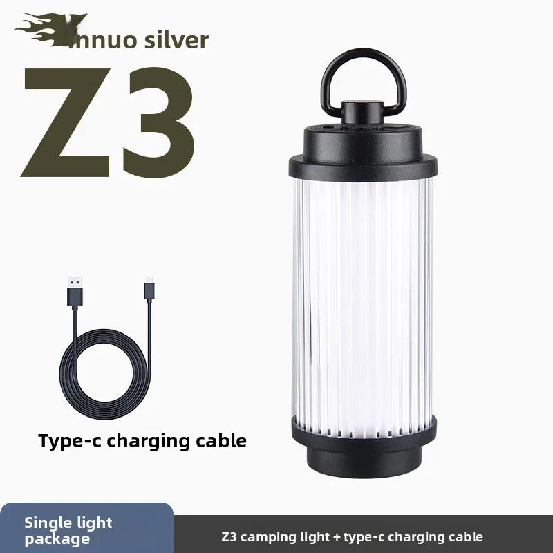 New 38-KT 38 Light 38 Explore USB Rechargeable Camping Lanterns Outdoor Tent Lamp Powerful Mini LED Flashlights Camp Light