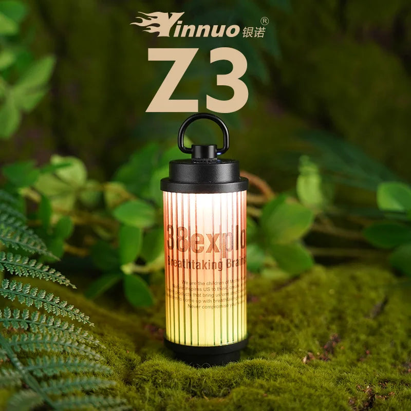 New 38-KT 38 Light 38 Explore USB Rechargeable Camping Lanterns Outdoor Tent Lamp Powerful Mini LED Flashlights Camp Light