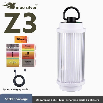 New 38-KT 38 Light 38 Explore USB Rechargeable Camping Lanterns Outdoor Tent Lamp Powerful Mini LED Flashlights Camp Light